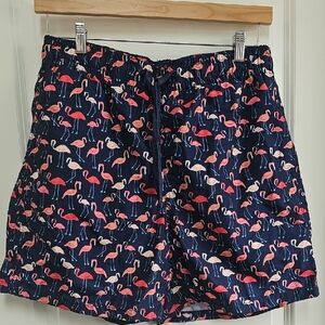 Kanu Surf Flamingo Print Swim Shorts